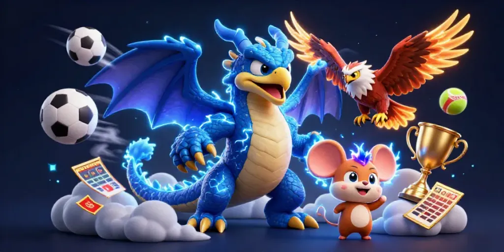 Experience the thrill of rik vip with dynamic characters and vibrant casino elements in a rich 3D scene.