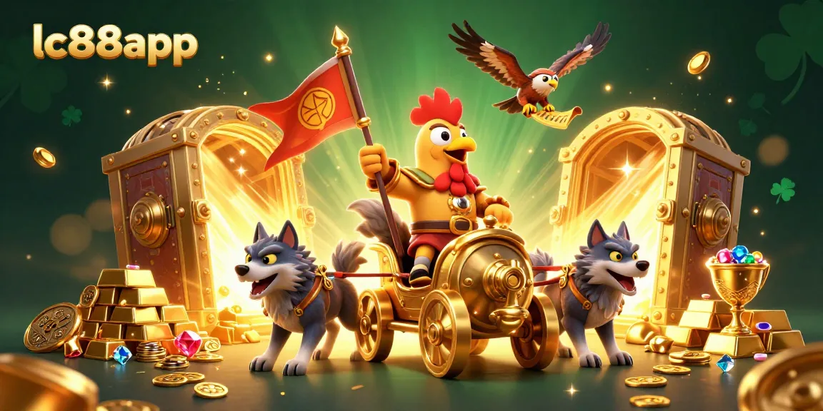 Experience excitement with lc88app's vibrant gaming world featuring treasure and adventure!