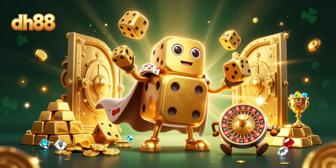 Experience winning excitement with dh88's vibrant 3D casino action and golden treasures!